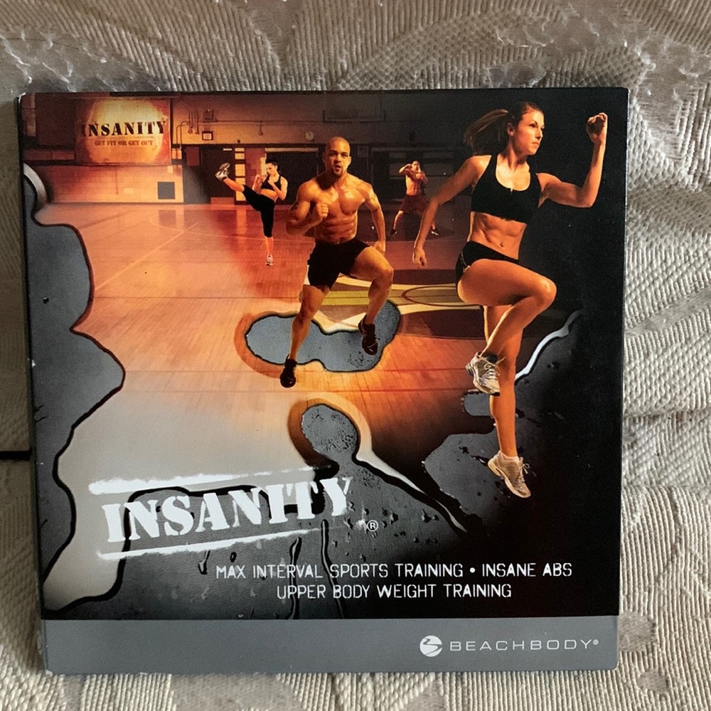 Beachbody Insanity 3 dvd workout videos
